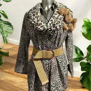 ✅Leopard  Print Jacket
